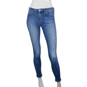 Acne Studios Women's Size 25 Skin 5 Denim Jeans in Used Blue